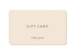 Lillian Ismail Jewelry Gift Card II