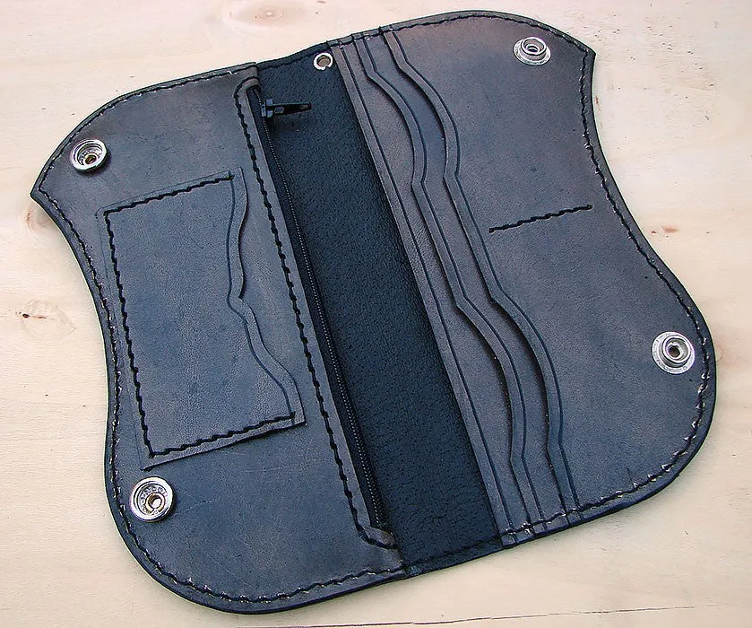 Live to Ride biker bifold wallet