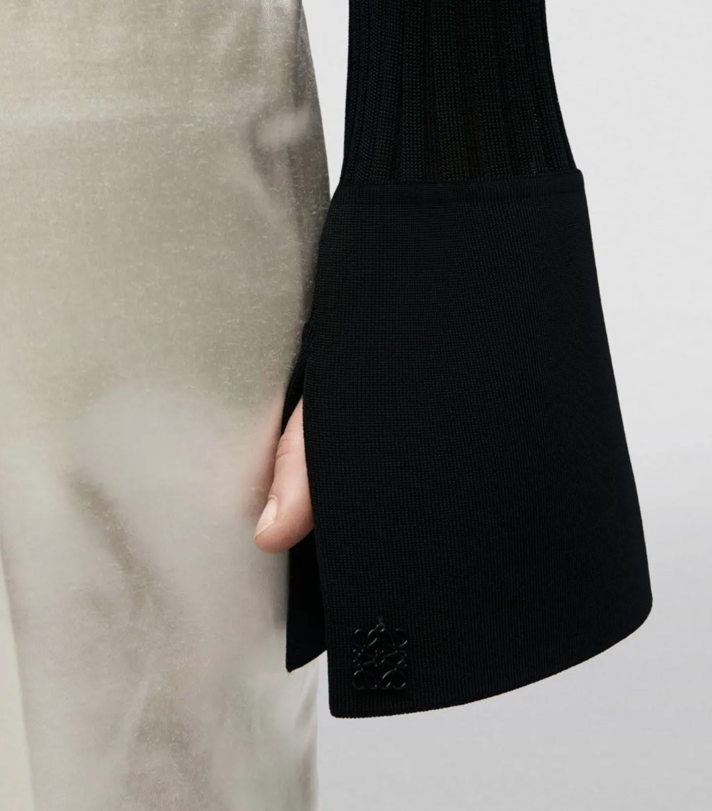 LOEWE  |Casual Style Long Sleeves Plain Party Style Office Style