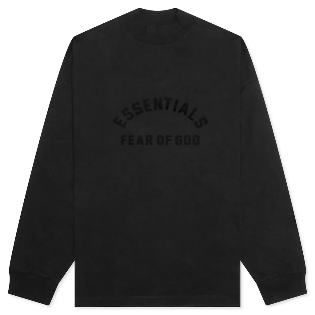 L/S Tee - Jet Black