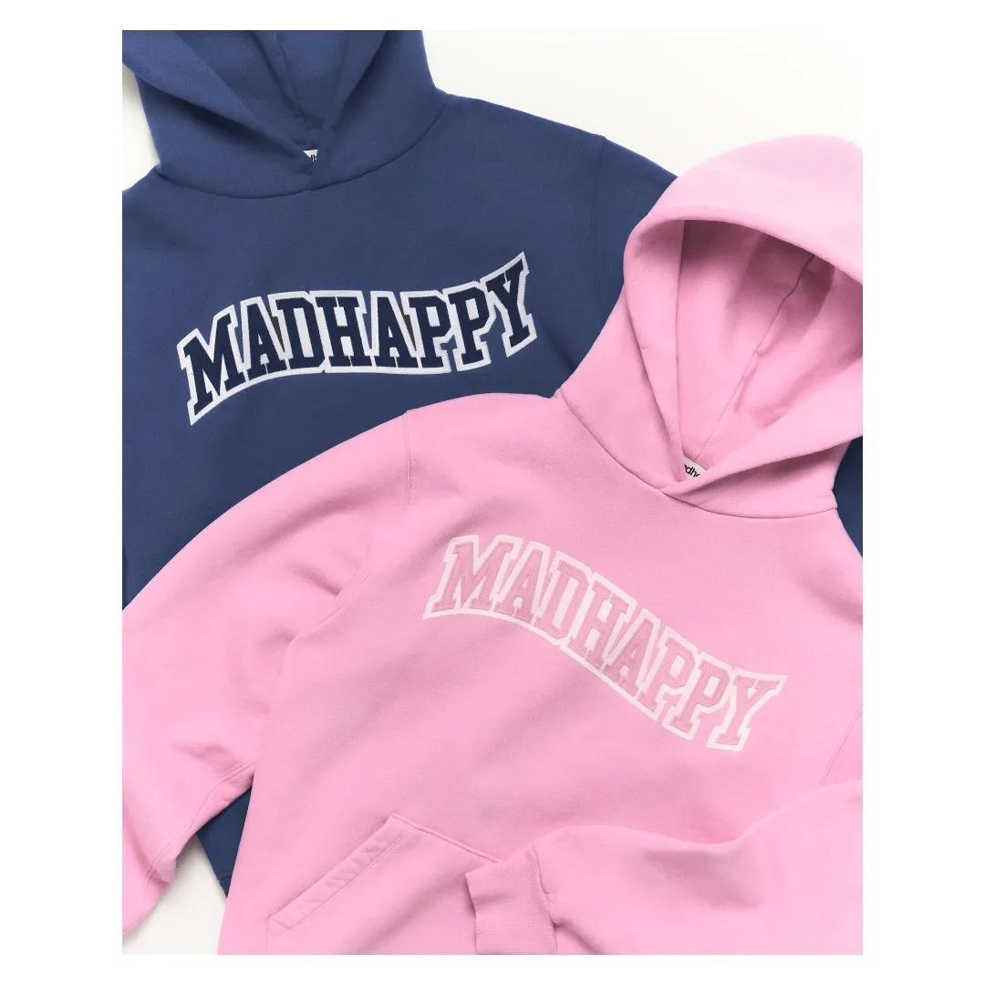 Madhappy  |Rib Street Style Long Sleeves Plain Cotton Oversized