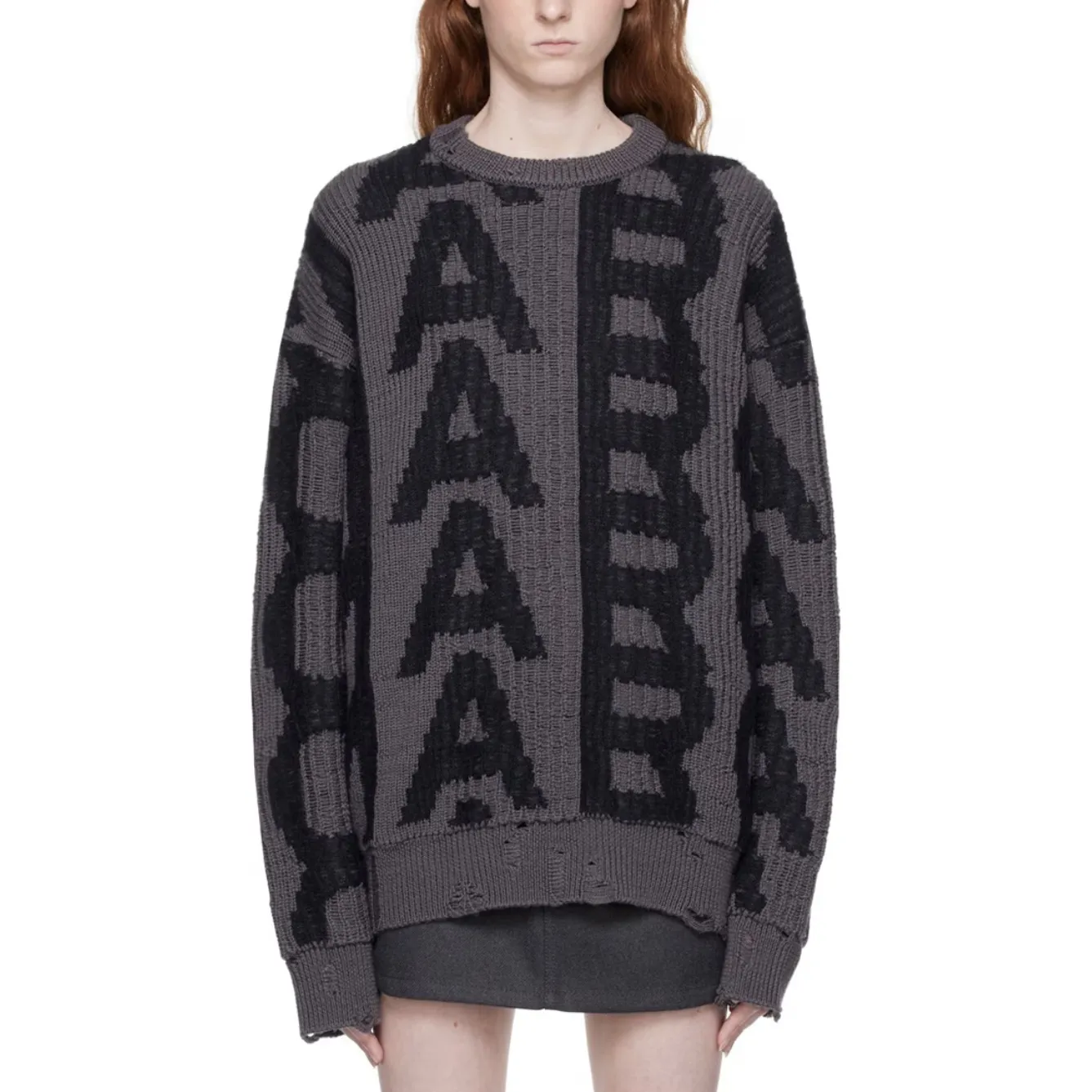 MARC JACOBS  |Crew Neck Casual Style Wool Street Style Long Sleeves Plain