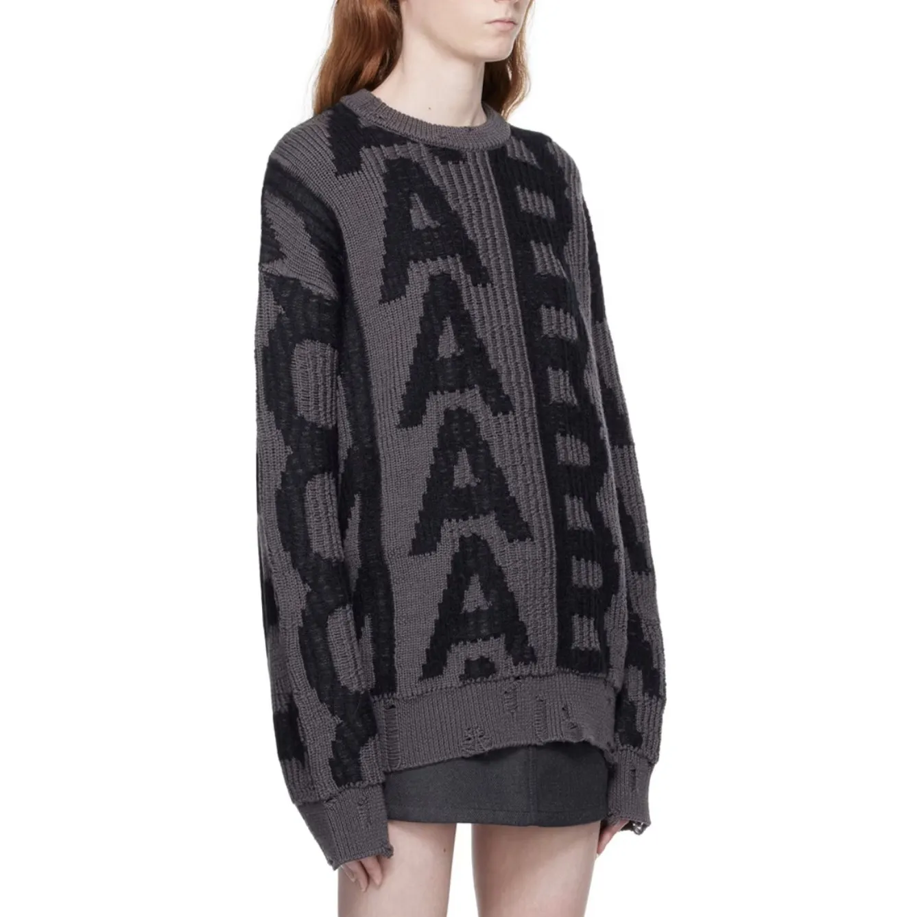 MARC JACOBS  |Crew Neck Casual Style Wool Street Style Long Sleeves Plain