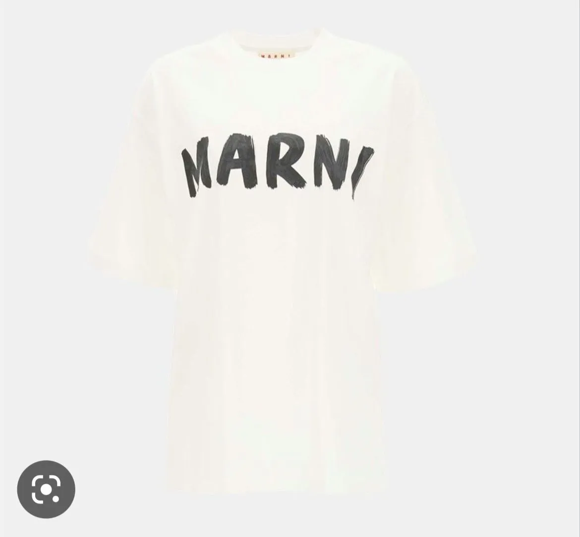 Marni T-Shirt Logo White