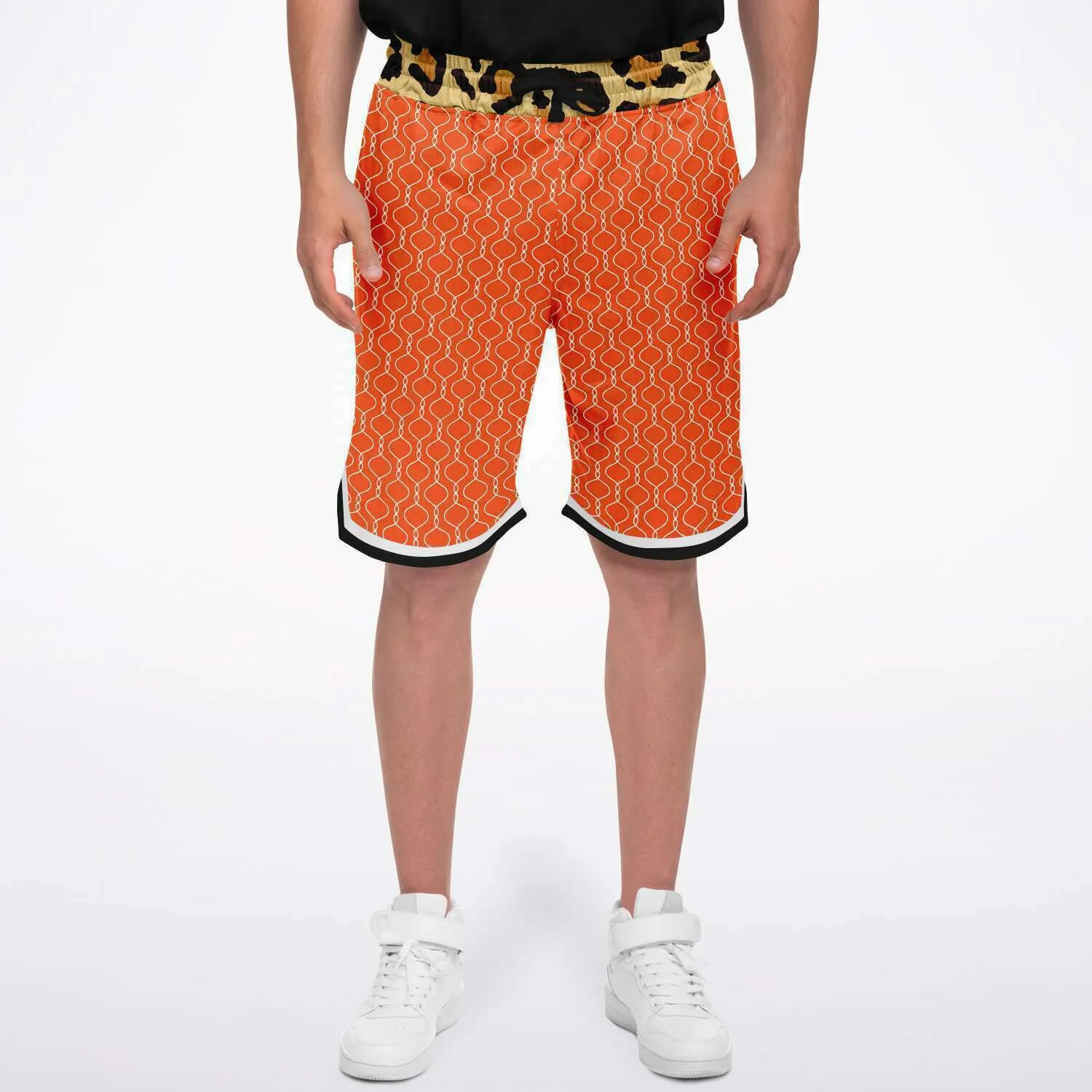 Me So Leopard Unisex Basketball Shorts