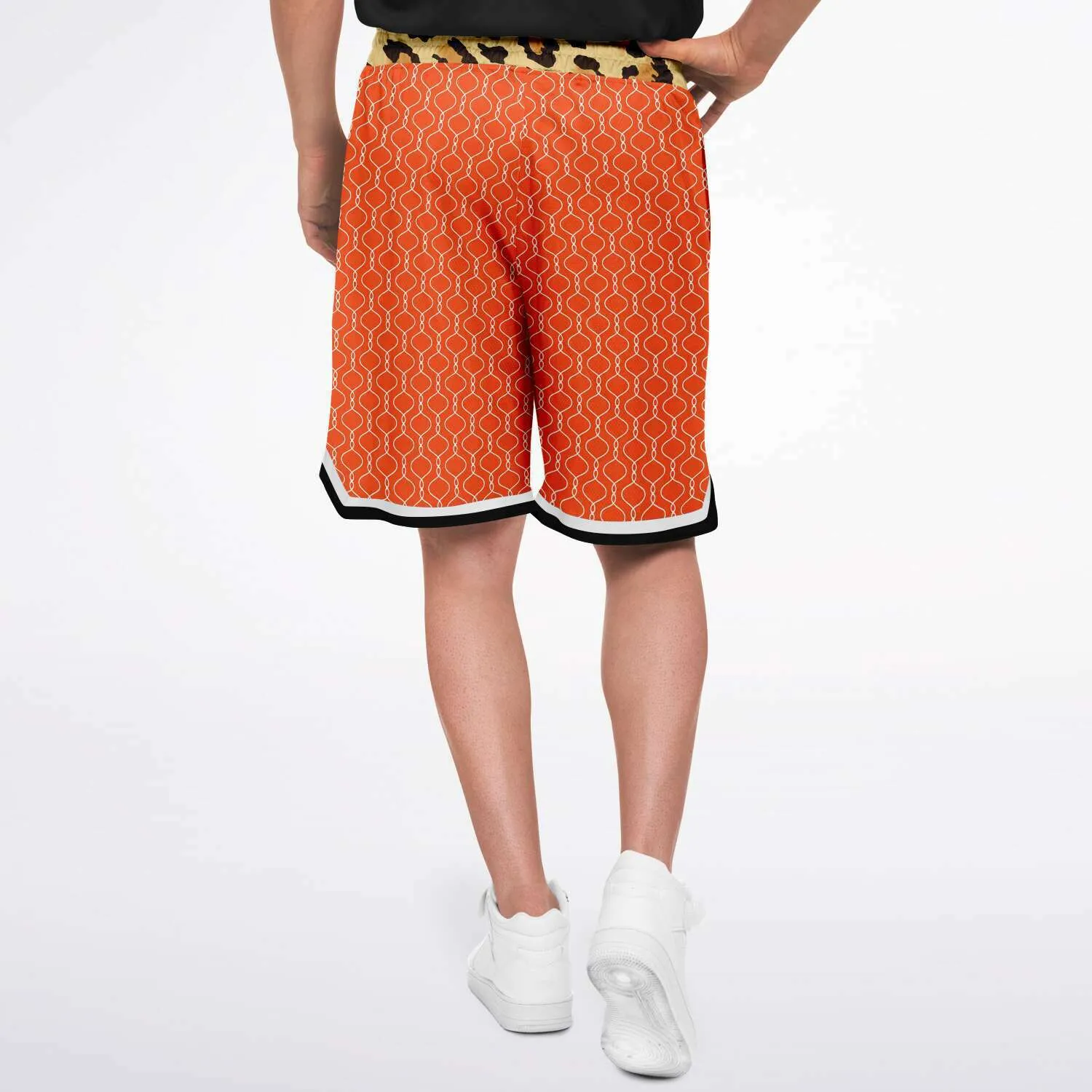 Me So Leopard Unisex Basketball Shorts