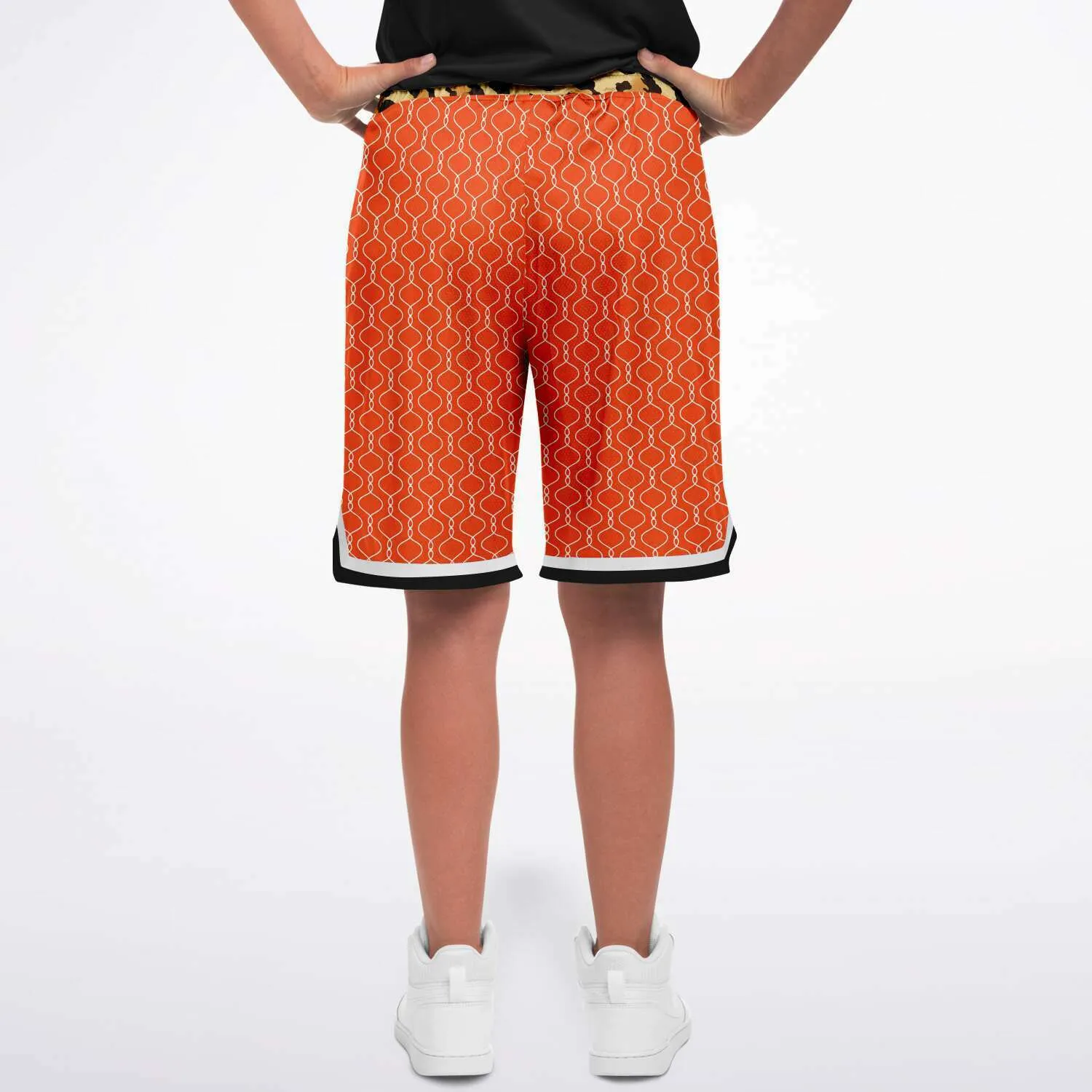 Me So Leopard Unisex Basketball Shorts