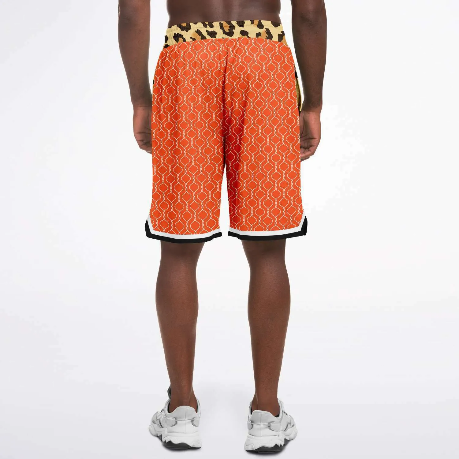 Me So Leopard Unisex Basketball Shorts