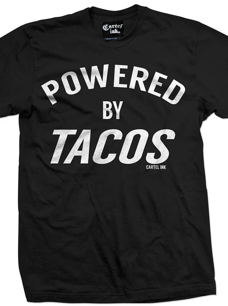 Men's Powered by Tacos Tee