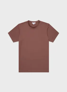 Men's Riviera Midweight Tshirt in Brown