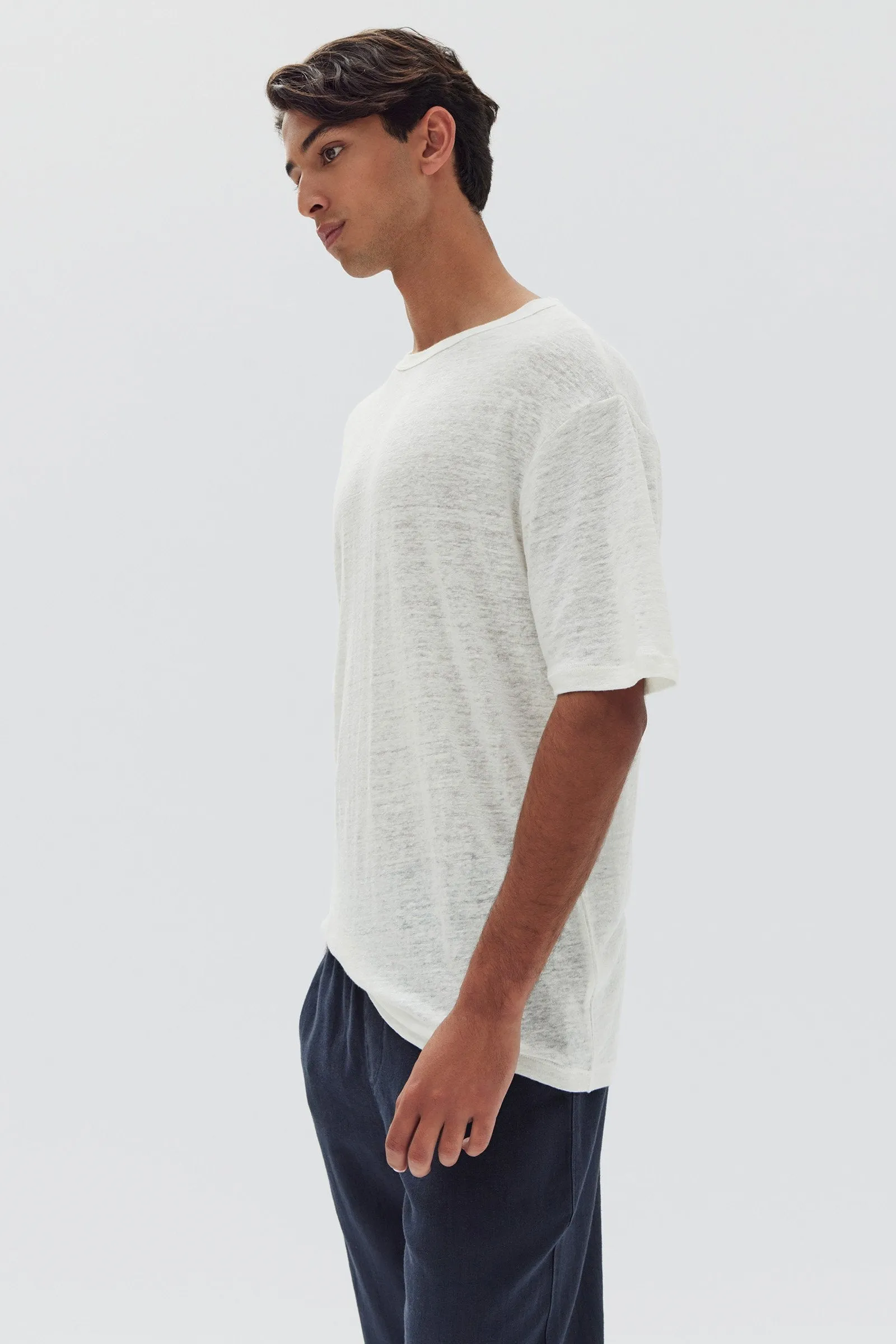 Mens Seaford Linen Tee