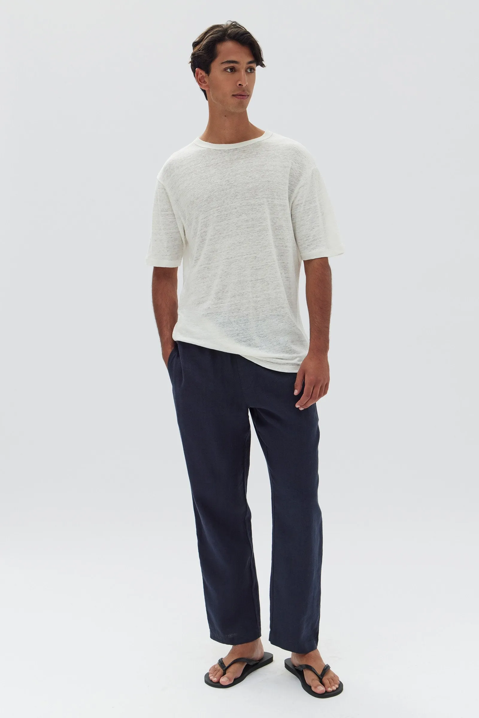 Mens Seaford Linen Tee