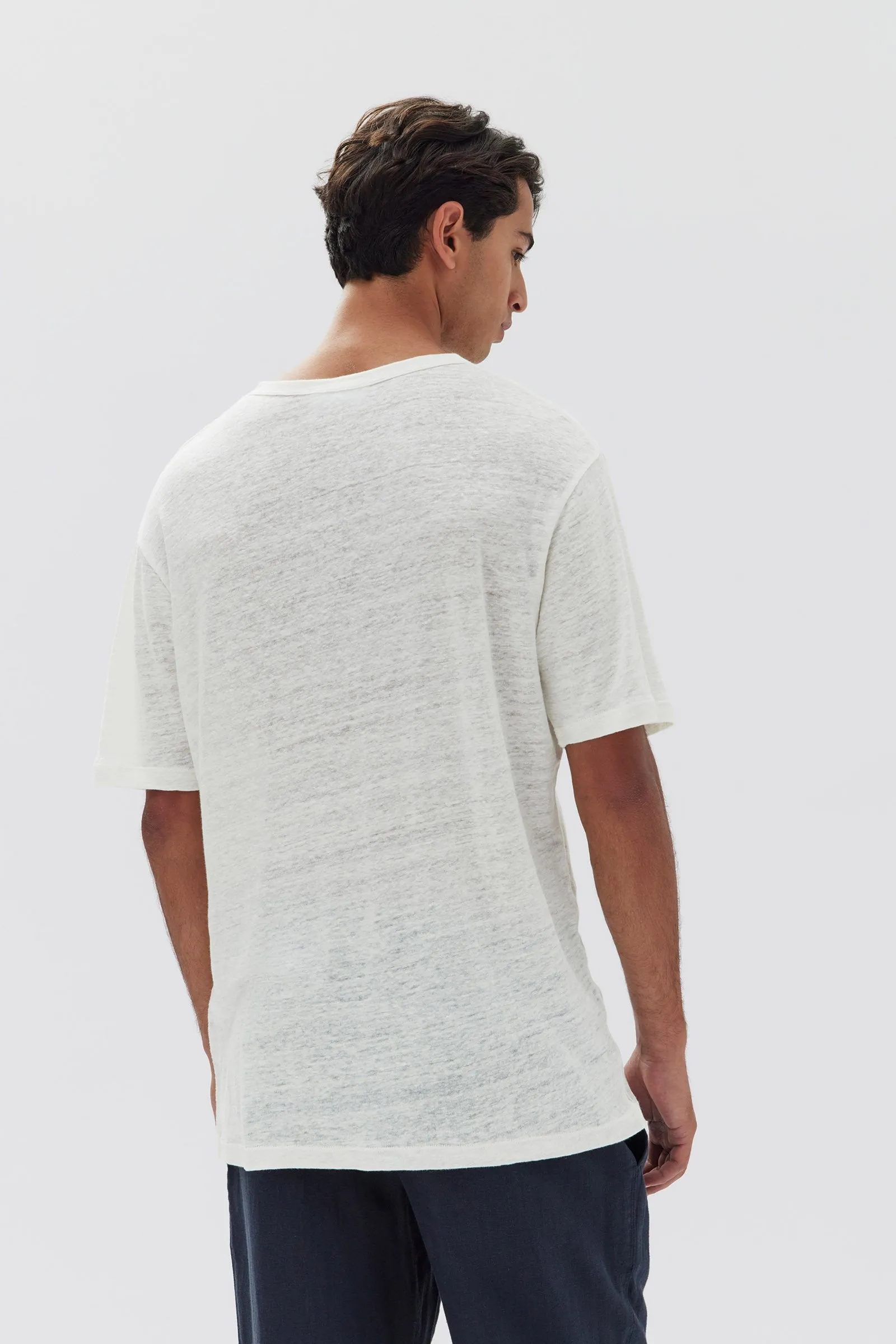 Mens Seaford Linen Tee