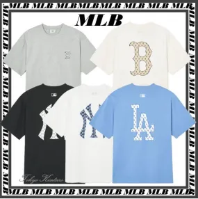 MLB Korea  |Classic monogram big lux los angeles dodgers t-shirts