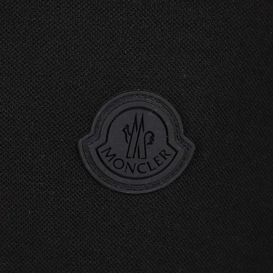 MONCLER  |Crew Neck Cotton Logos on the Sleeves Long Sleeve T-shirt