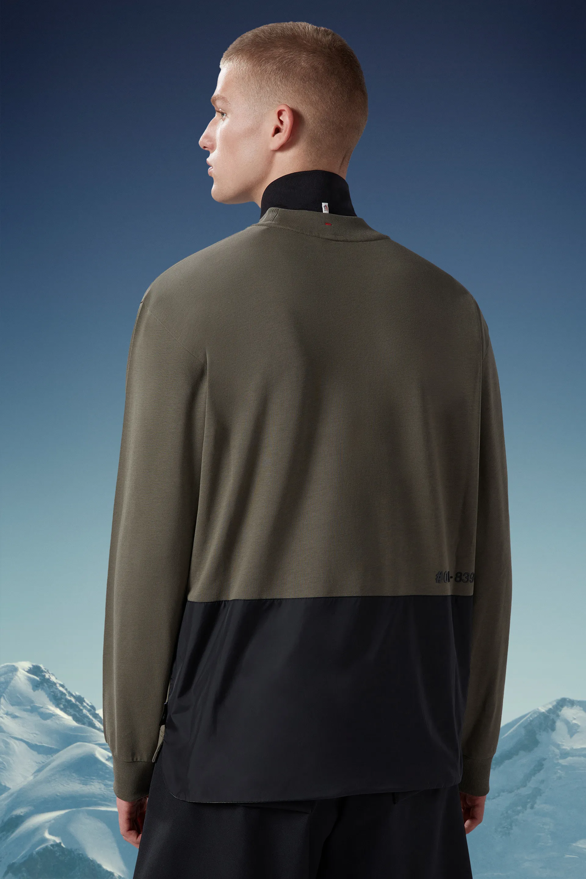 MONCLER  |Pullovers Nylon Street Style Long Sleeves Plain Cotton