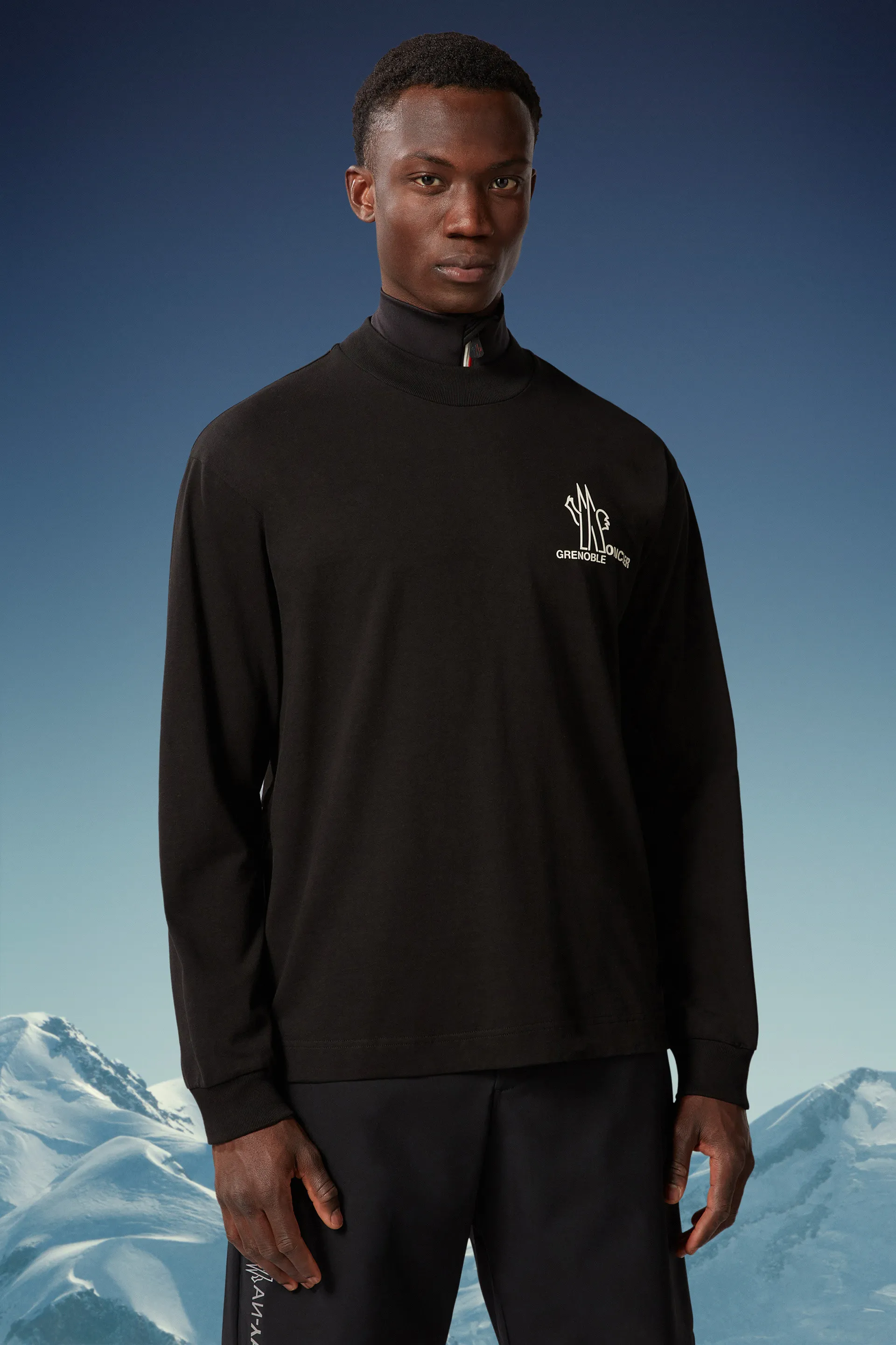 MONCLER  |Pullovers Nylon Street Style Long Sleeves Plain Cotton