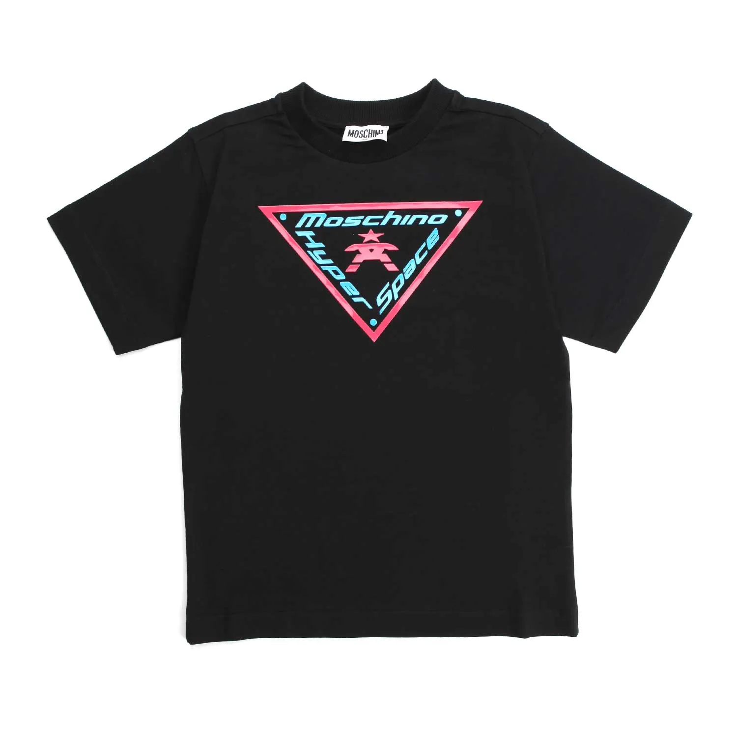 Moschino Unisex Black Printed T-Shirt 02