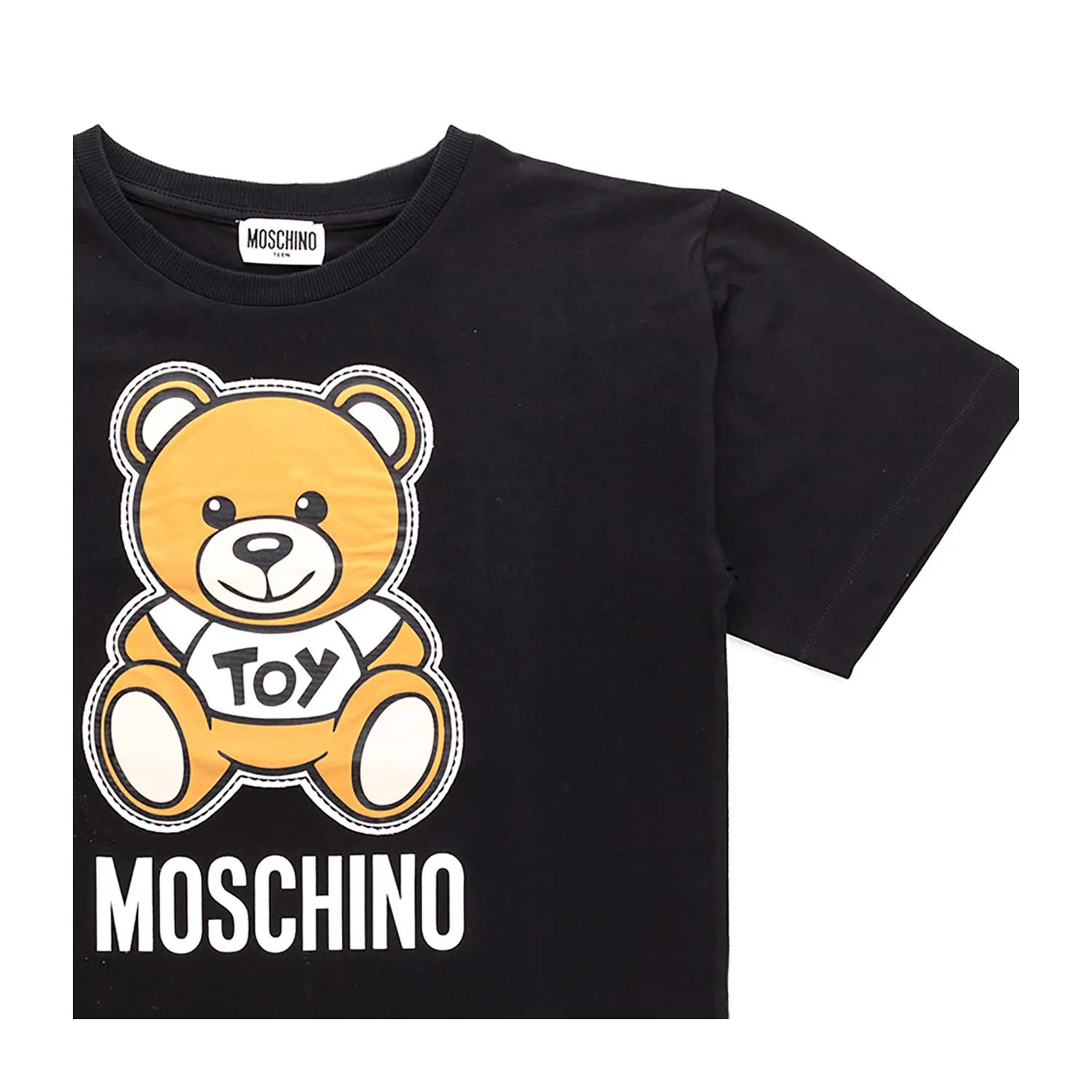 Moschino Unisex Teddy Bear Black T-Shirt