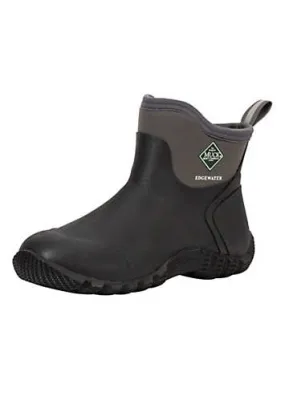 Muck Boots Black Edgewater Classic 6 inch Ankle Boots | Grattan