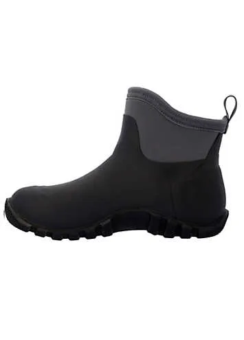 Muck Boots Black Edgewater Classic 6 inch Ankle Boots | Grattan