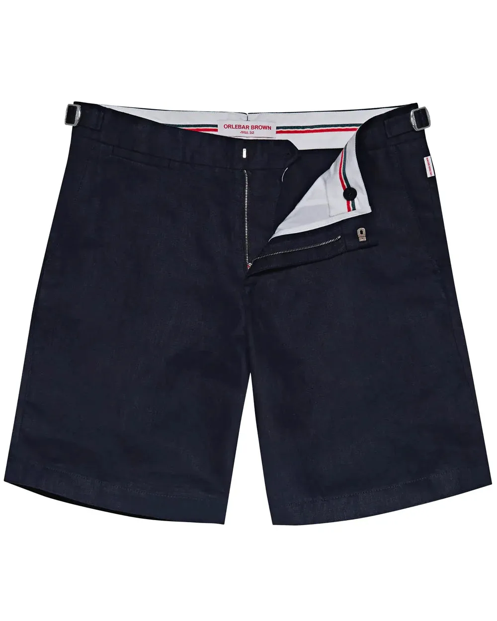 Navy Norwich Linen Short