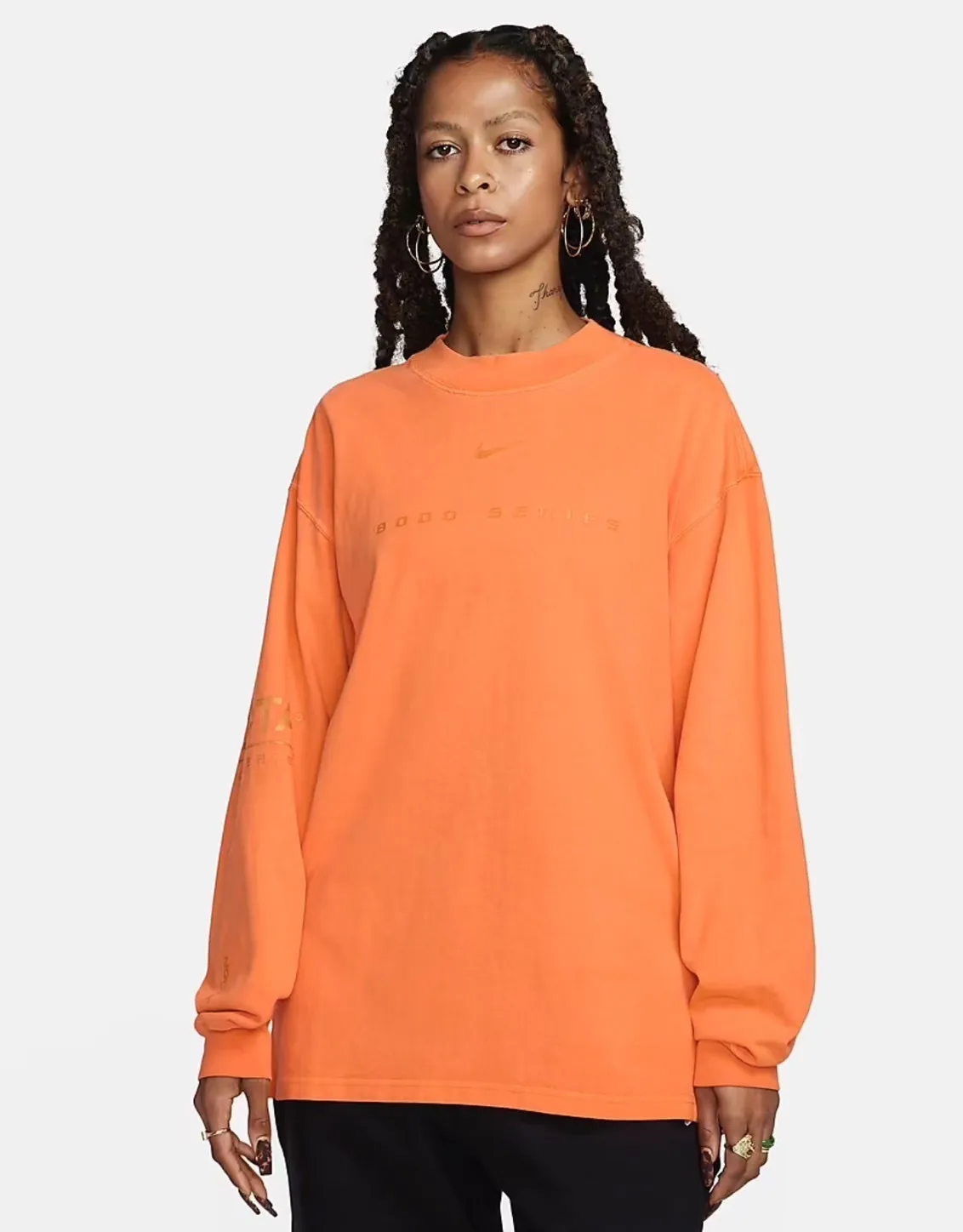 Nike  |Unisex Street Style Collaboration Long Sleeve T-shirt Logo