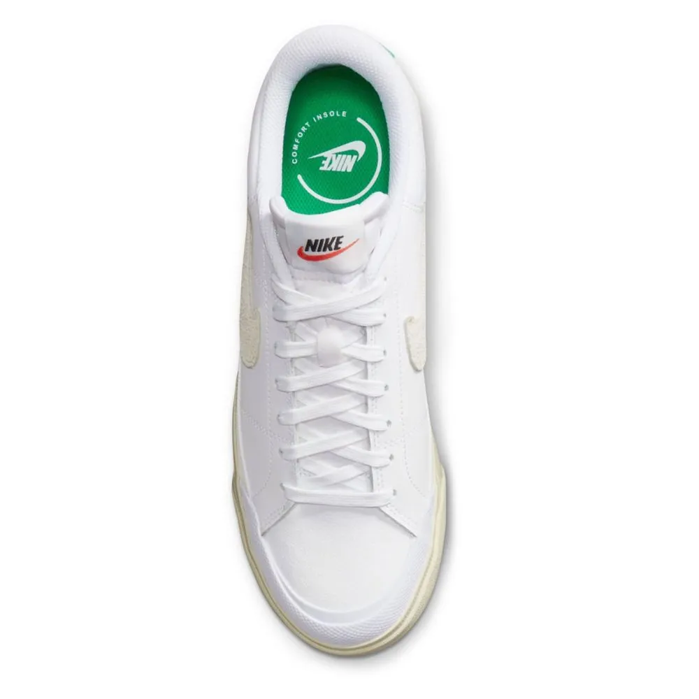 NIKE  WOMENS COURT LEGACY LIFT SNEAKER