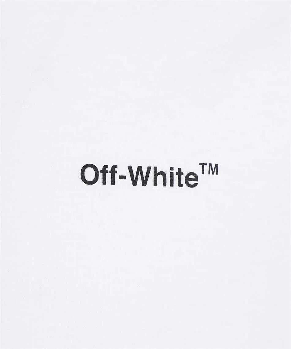 Off-White  |Crew Neck Pullovers Unisex Street Style Long Sleeves Cotton