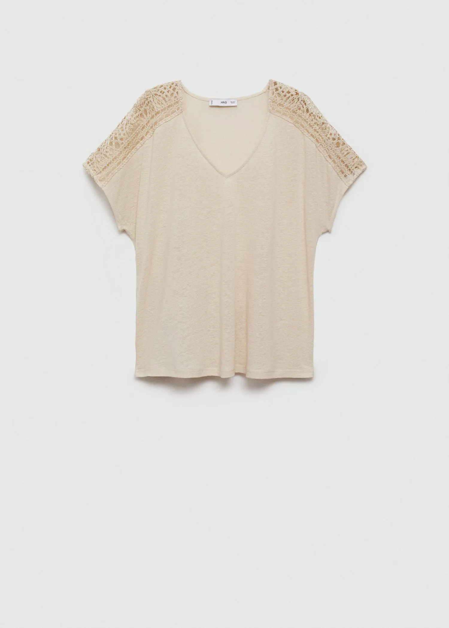 Openwork details T-shirt