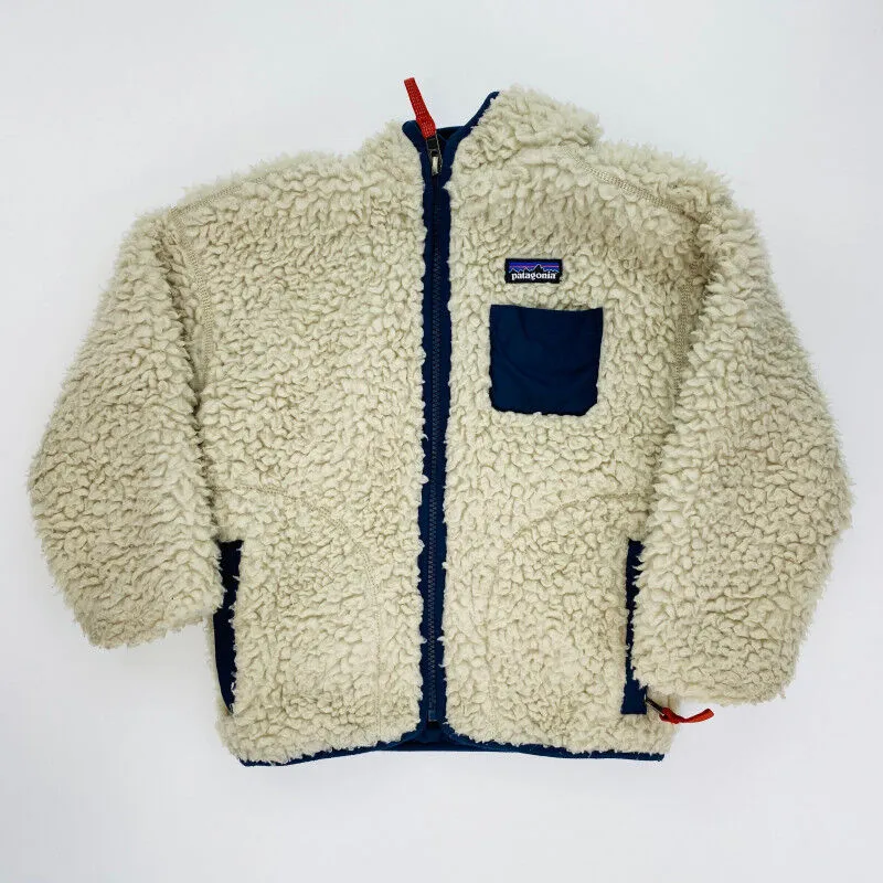 Patagonia  Baby Retro-X Hoody - Giacca in pile di seconda mano - Bambino - Beige - 4 anni