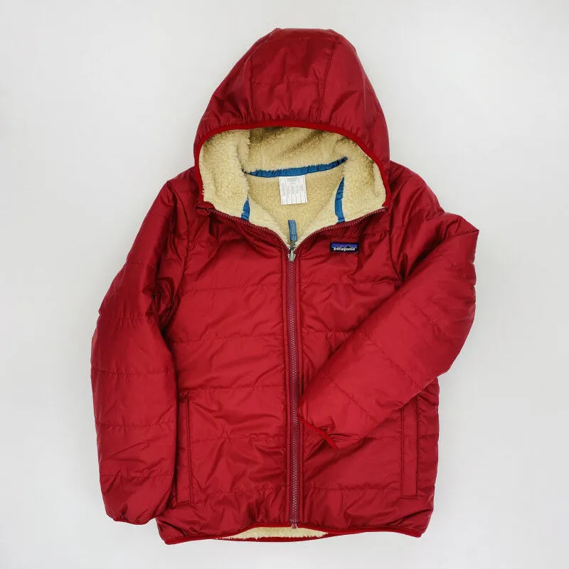 Patagonia  Boys' Reversible Ready Freddy Hoody - Giacca sintetica di seconda mano - Bambino - Rosso - M