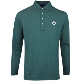 Peter Millar Golf Shirt - Soul LS Performance Polo - Lacinato AW24