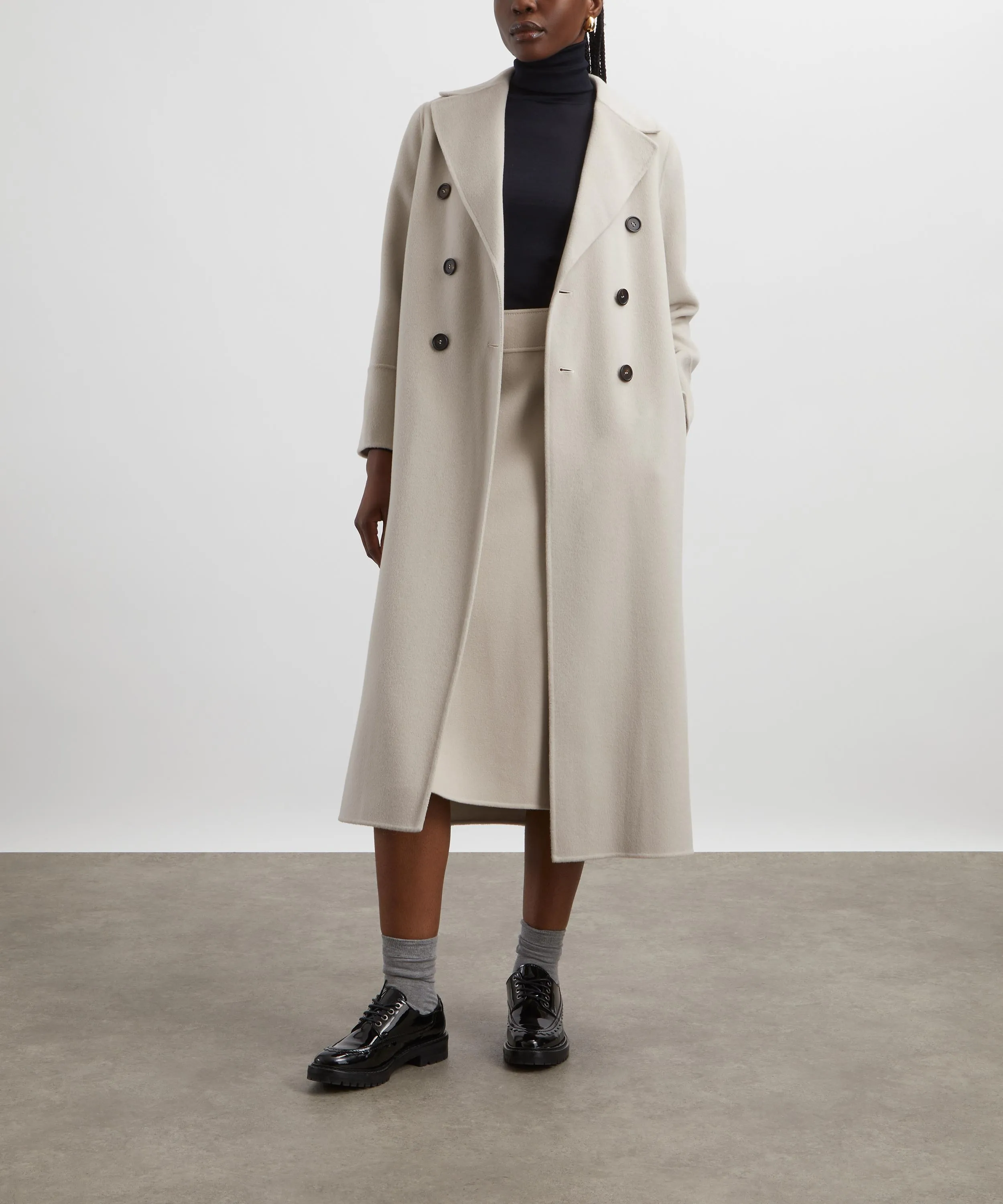 Picasso Double-Breasted Wool Coat