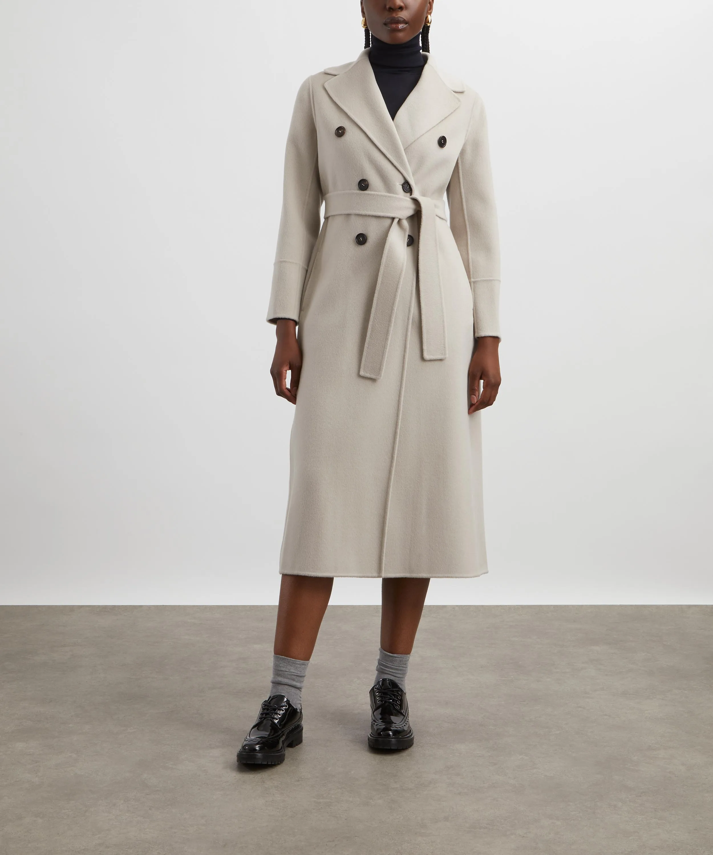 Picasso Double-Breasted Wool Coat