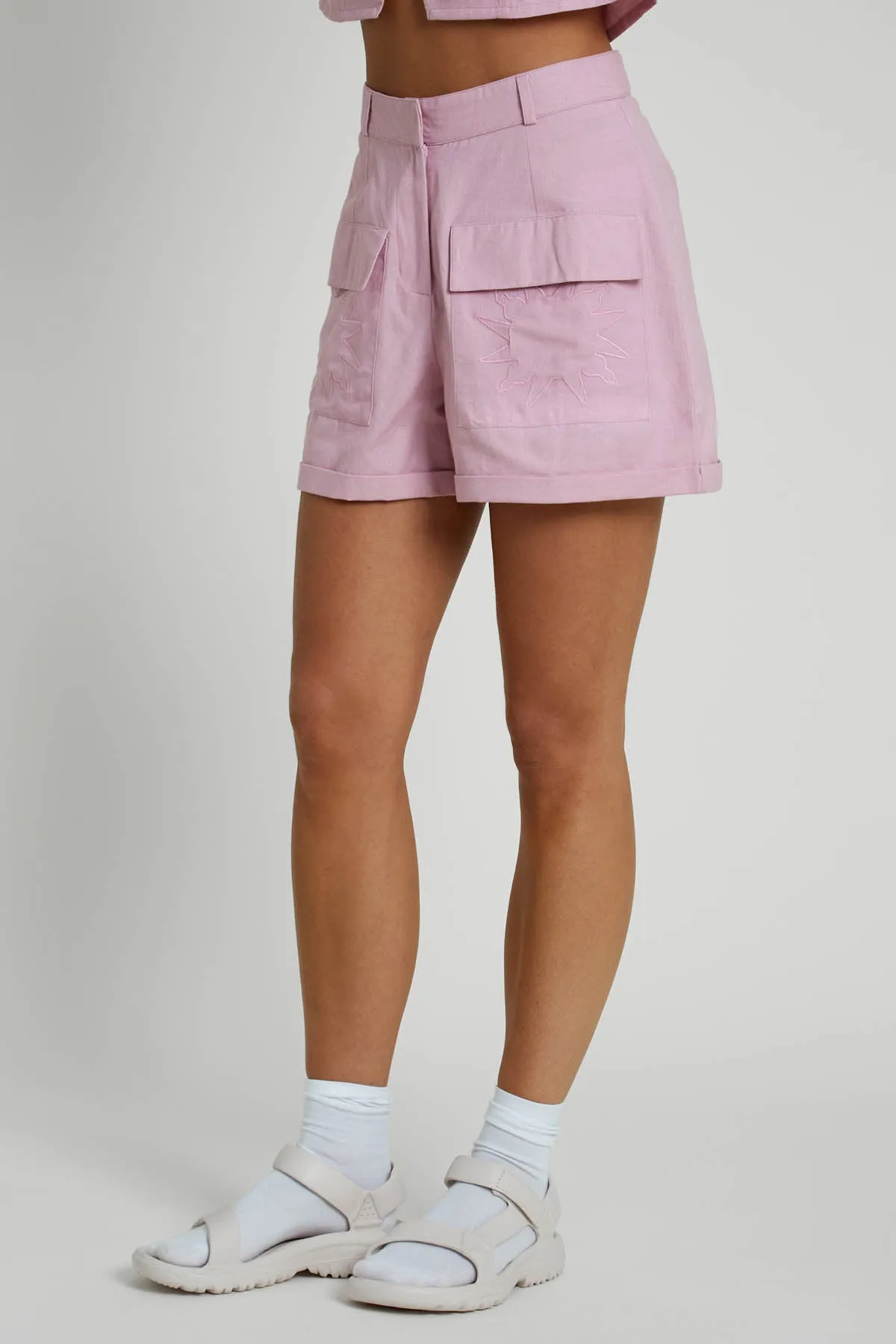 PRITA LINEN SHORT