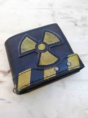 Radioactive Leather Man's Wallet