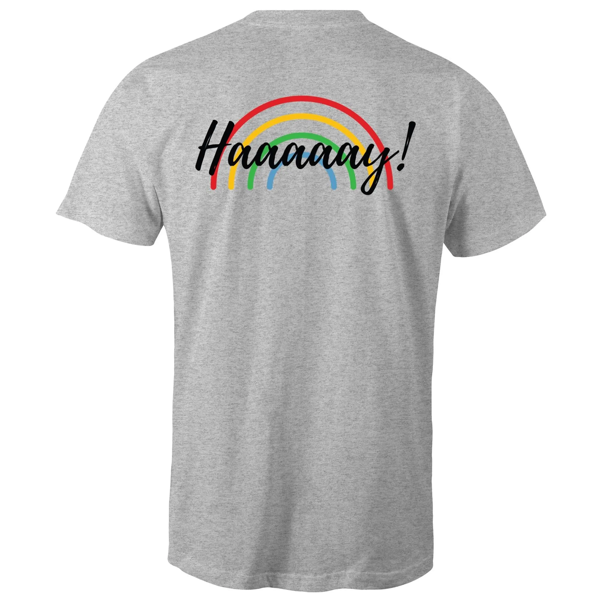 Rainbow on the Plains Haaaay Double Sided T-Shirt Unisex (CLB016)