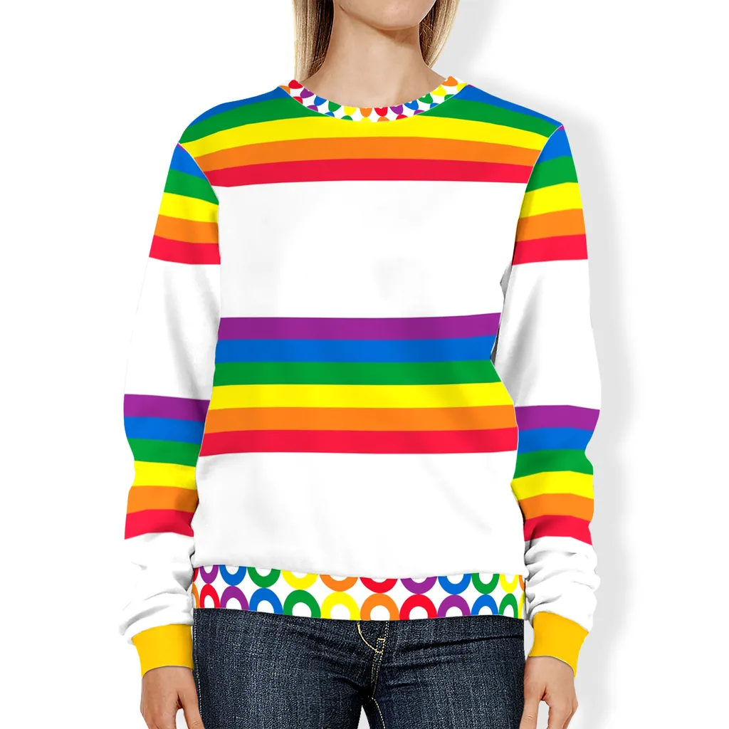 Rainbow Romper Room II Unisex Sweatshirt