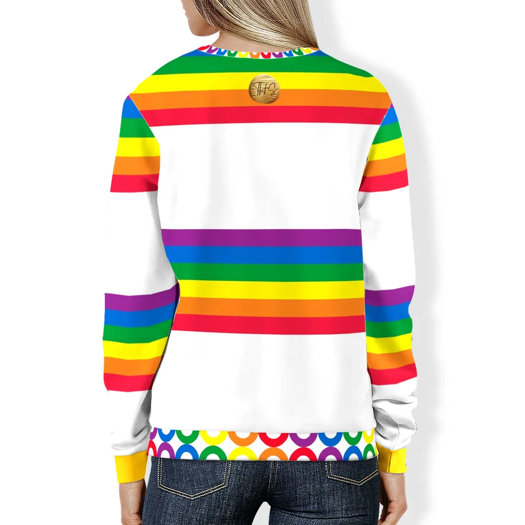 Rainbow Romper Room II Unisex Sweatshirt