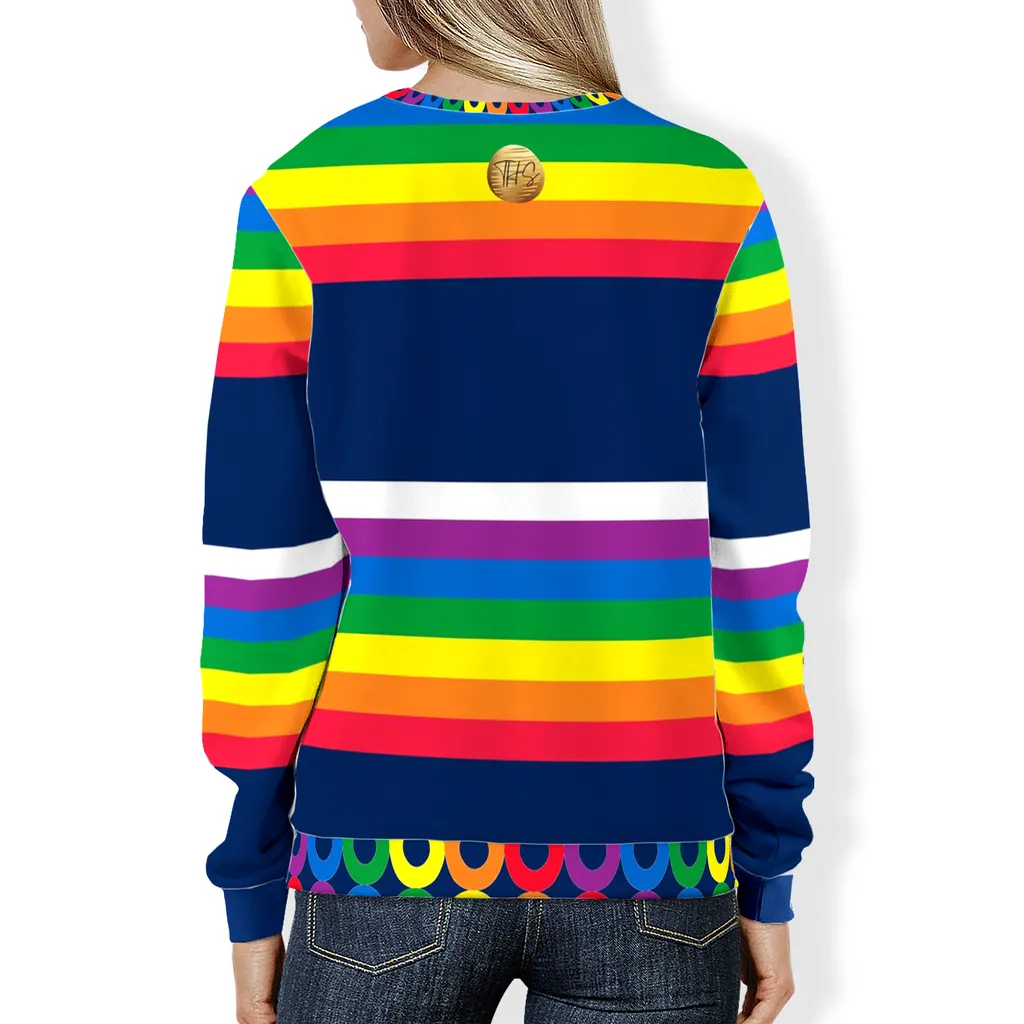 Rainbow Romper Room III Unisex Sweatshirt