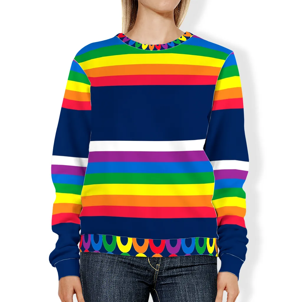 Rainbow Romper Room III Unisex Sweatshirt