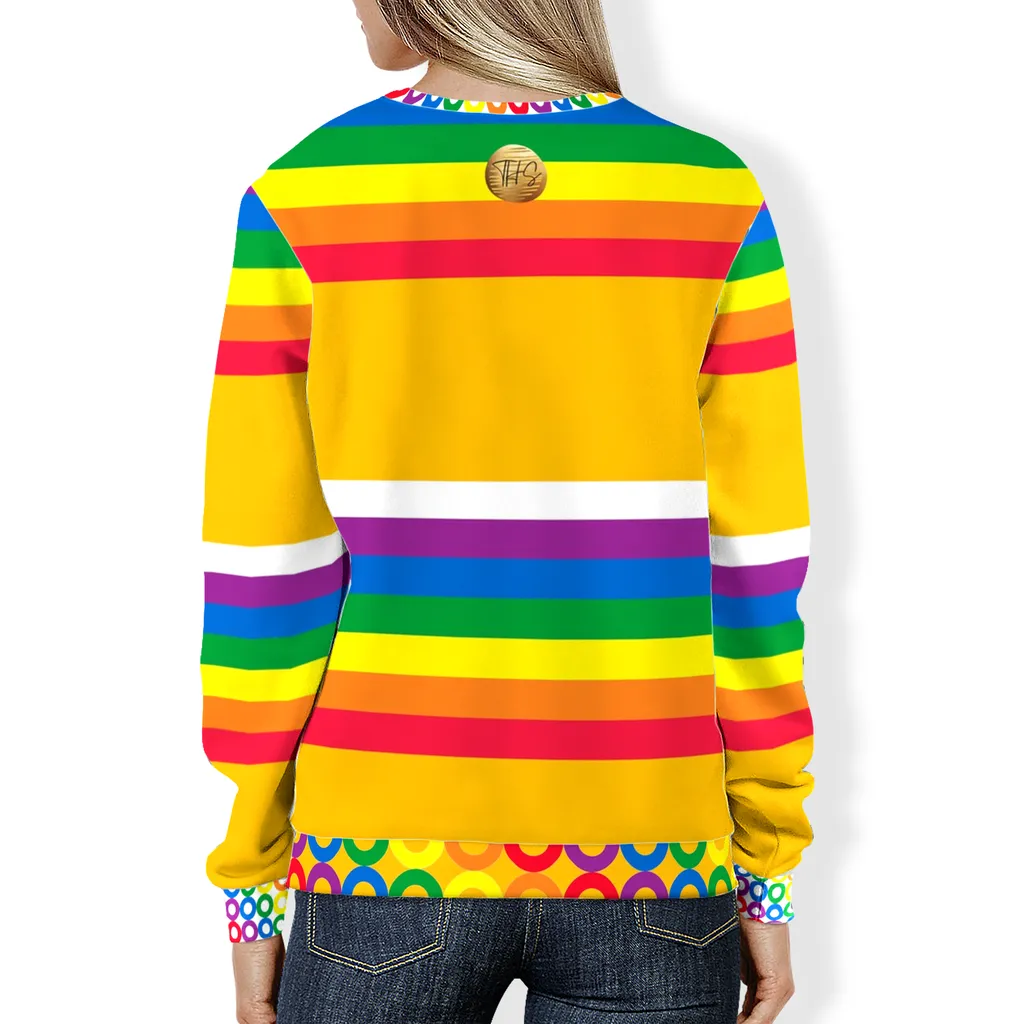 Rainbow Romper Room Unisex Sweatshirt