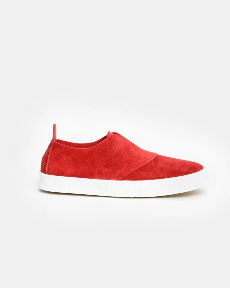 Slip On Sneaker in Signal Red