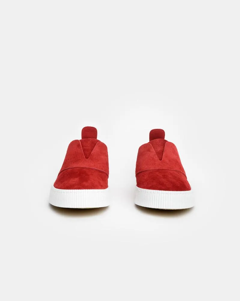 Slip On Sneaker in Signal Red