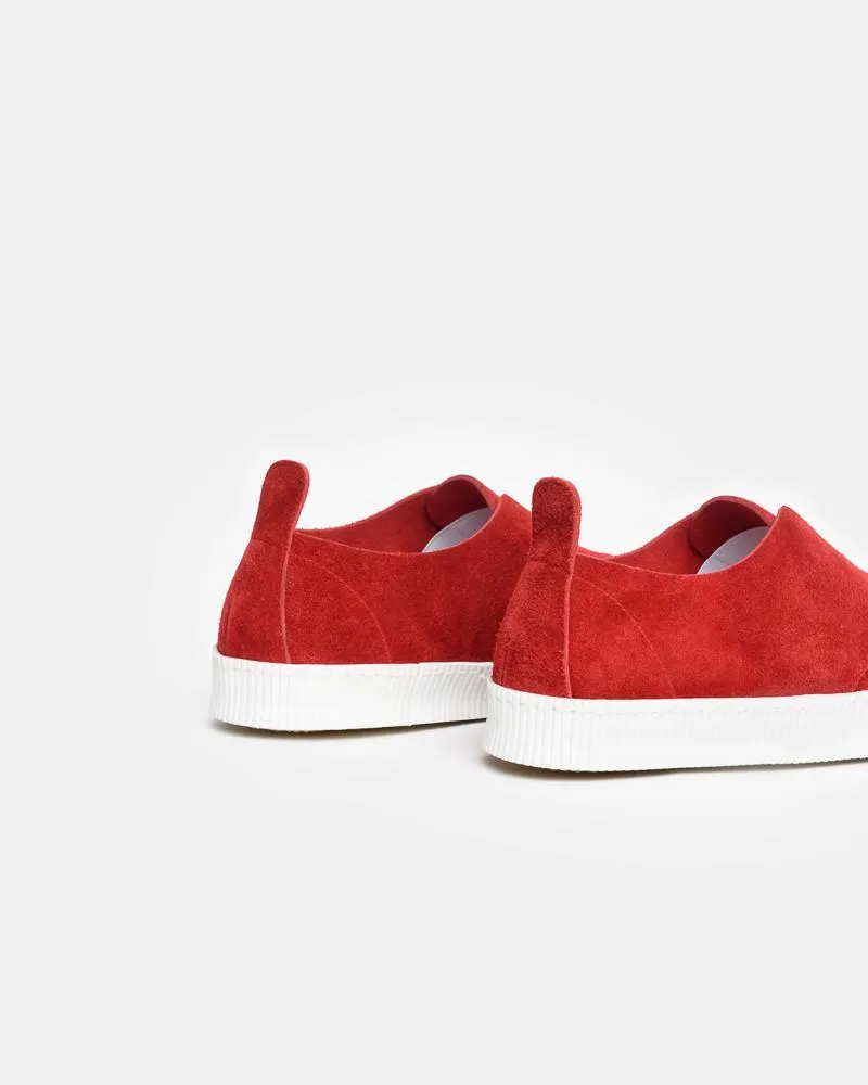 Slip On Sneaker in Signal Red