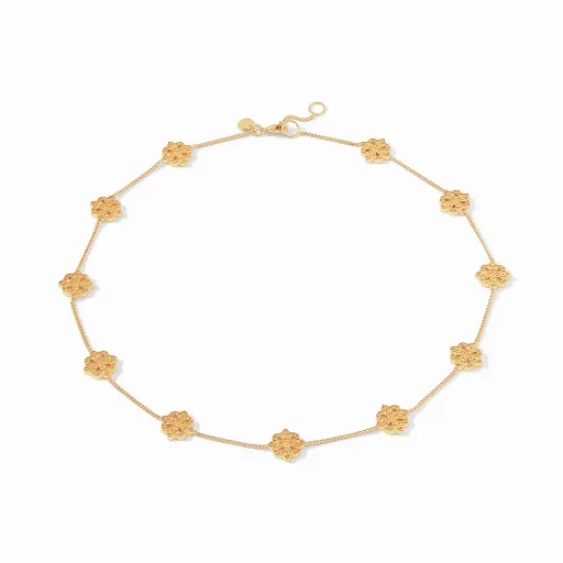 SoHo Delicate Gold Station Necklace by Julie Vos