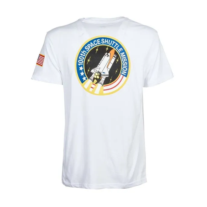 SPACE SHUTTLE T-SHIRT Man White