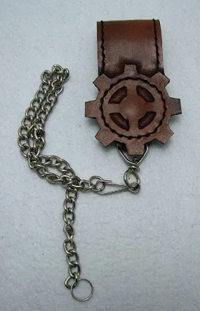 Steampunk wallet chain