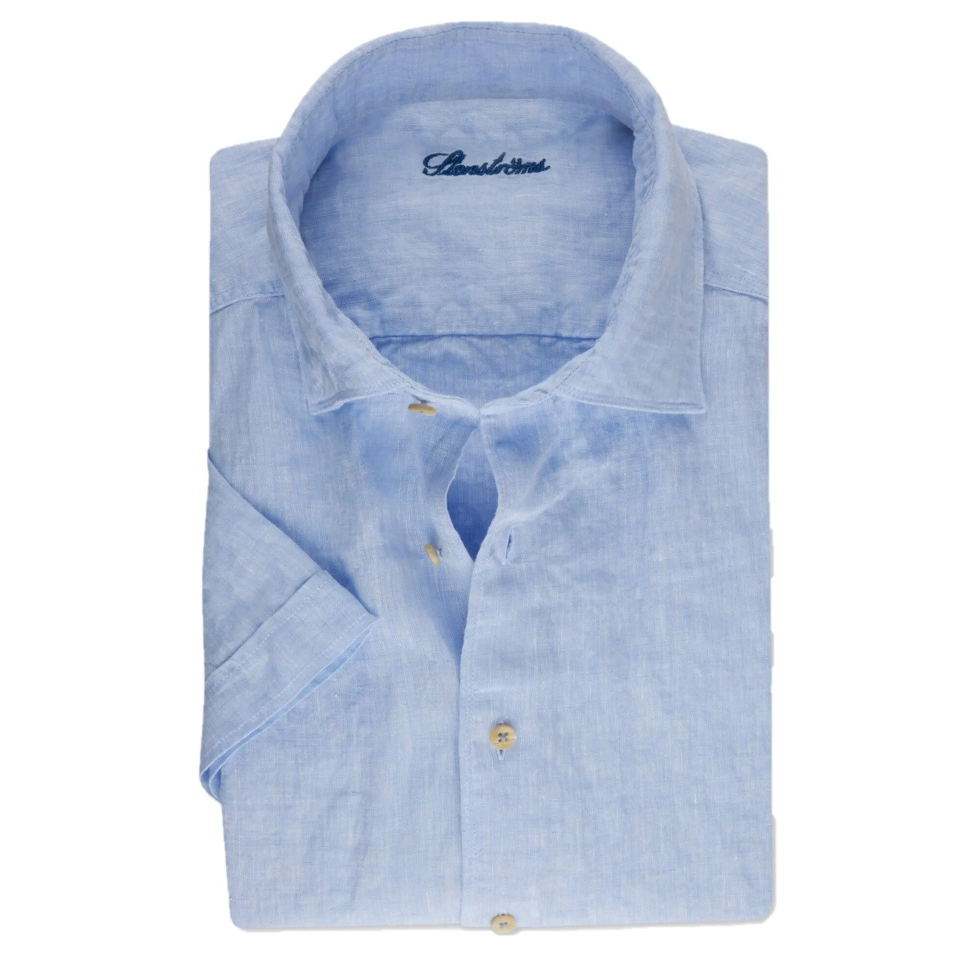 Stenstroms Short Sleeve Linen Shirt